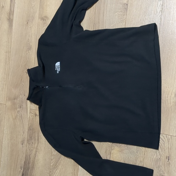 Men's North Face 1/4 Quarter Zip Gridded Fleece Pullover Sweater Top Size Medium - Picture 2 of 6